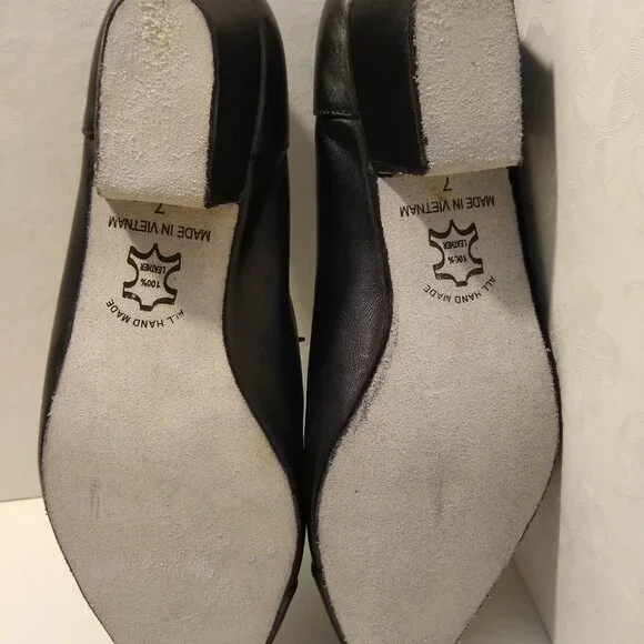 Dance Shoes 1.6" Cuban Heel Lace Up Ballroom Shoes Size 7 - Picture 6 of 9